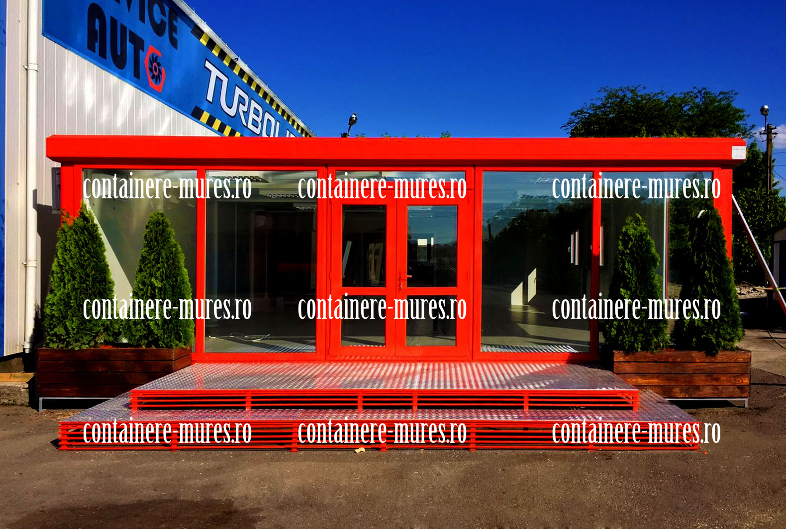 container santier Mures